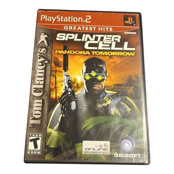 Tom Clancy’s Splinter Cell: Pandora Tomorrow (Sony PlayStation 2, 2004) PS2 Game - Picture 1 of 4